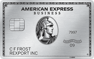 The Business Platinum Card card